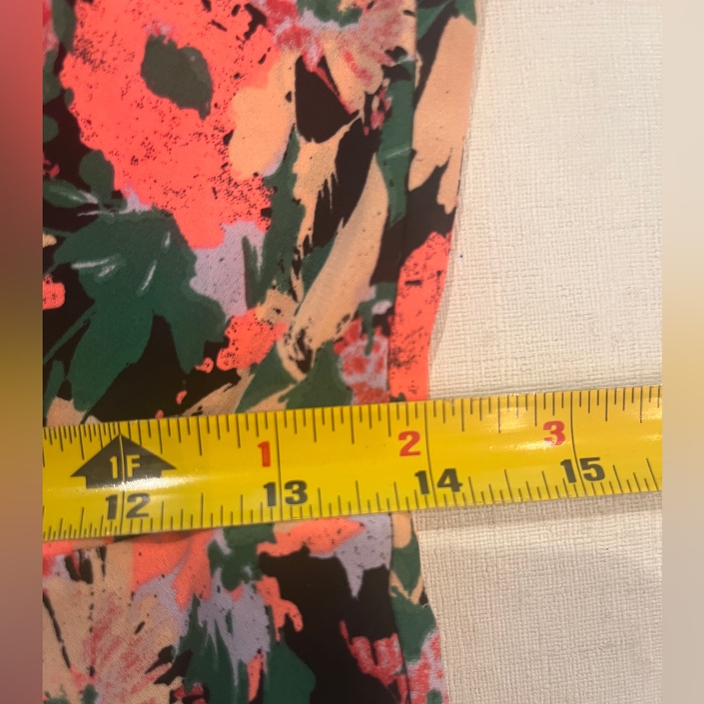 J.Crew mercantile bright Floral Sleeveless ruffle Dress. So pretty! - Picture 7 of 8